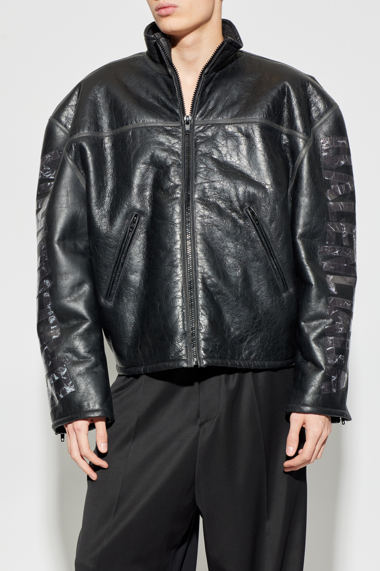 Balenciaga Leather jacket | Men's | Vitkac